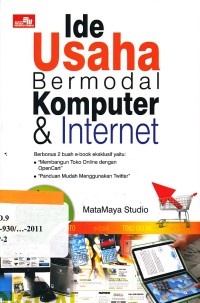 Ide Usaha Bermodal Komputer & Internet