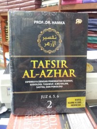 Tafsir Al-Azhar Juz 4, 5, 6