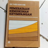 PEMERATAAN KEMISKINAN KETIMPANGAN