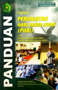 Panduan Kegiatan Peringatan Hari Besar Islam (PHBI) untuk SMA/SMK