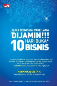 10 Hari Buka Bisnis