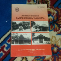 ARSITEKTUR TRADISIONAL DAERAH ISTIMEWA YOGYAKARTA