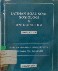 Latihan Soal-soal Sosiologi & Antropologi Edisi ke -8