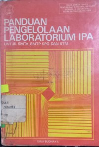 PANDUAN PENGELOLAAN LABORATORIUM IPA