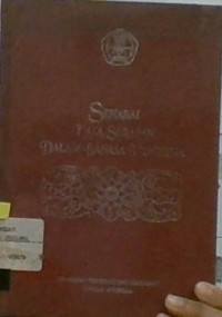 SENARAI KATA SERAPAN DALAM BAHASA INDONESIA