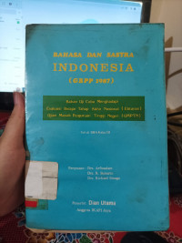 BAHASA DAN SASTRA INDONESIA (GBPP 1987)