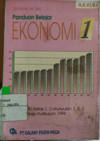 PANDUAN BELAJAR EKONOMI 1