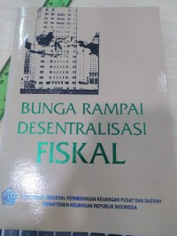 Bunga Rampai Desentralisasi Fiskal