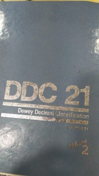 DDC 21 Dewey Decimal Classification Edition 21