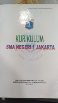 KURIKULUM SMA NEGERI 1 JAKARTA