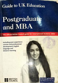 Postgraduate and MBA