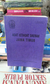 ADAT ISTIADAT DAERAH JAWA TIMUR