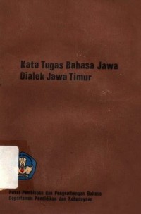 Kata Tugas Bahasa Jawa Dialek Jawa Timur