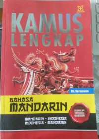 Kamus Lengkap Bahasa Mandarin