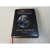 Mustika New Word Dictionary Koleksi  Perpustakaan Sekolah English-Indonesia