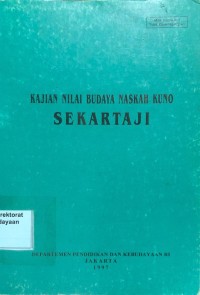 kajian nilai budaya naskah kuno sekartaji