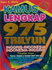 Kamus  Lengkap 975 Ttrilyun