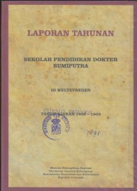 LAPORAN TAHUNAN SEKOLAH PENDIDIKAN DOKTER BUMIPUTRA