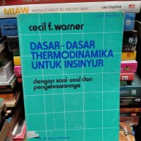 Dasar-Dasar Thermodinamika Untuk Insinyur