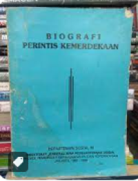 Image of BIOGRAFI PERINTIS KEMERDEKAAN