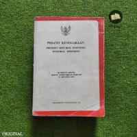Image of PIDATO KENEGARAAN PRESIDEN REPUBLIK INDONESIA SOEHARTO