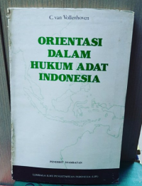 Image of Orientasi Dalam Hukum Adat Indonesia