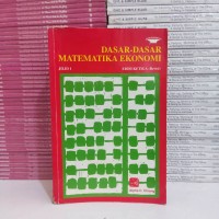 Image of DASAR-DASAR MATEMATIKA EKONOMI