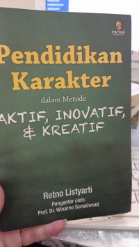 Image of Pendidikan Karakter dalam Metode Aktif, Inovatif dan Kreatif