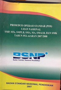 Image of Prosedur OPerasi Standar ( POS)