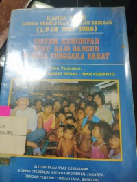 Image of KARYA TULIS LOMBA PENELITIAN ILMIAH (LPIR 1987-1988) SISTEM KEHIDUPAN SUKU BAJO BANGUN DI NUSA TENGGARA BARAT