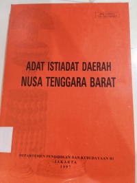 Image of Adat Istiadat Daerah Nusa Tenggara Barat