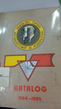 Image of KATALOG 1984-1985