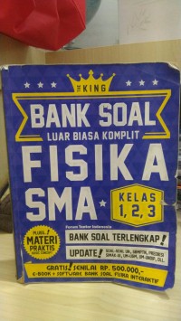 Image of The King Bank Soal Luar Biasa Komplit: Fisika SMA Kelas 1, 2, 3