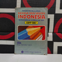 Image of BAHASA DAN SASTRA INDONESIA BERDASARKIAN KURIKULUM 1987 SMA