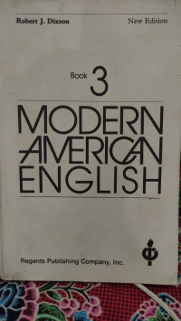 Image of MODERN AMERICAN ENGLISH