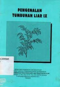 Image of Pengenalan Tumbuhan Liar IX